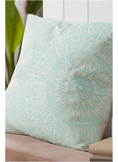 Buy Throw Pillow Cover Green 50 x 50 Cm in UAE