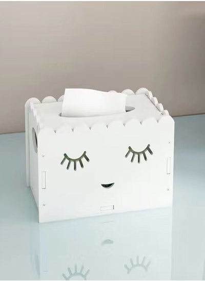 Buy New Bathroom Tissue Box Hollow Pattern Design in UAE