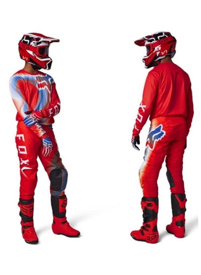 اشتري New Type Of Off-road Motorcycle Racing Speed Drop Sunscreen Suit في السعودية