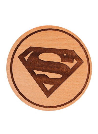 Buy Laser Crafts Super man Coaster Wood in Egypt