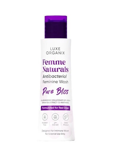 Buy Femme natural antibacterial feminine wash pure bliss in UAE