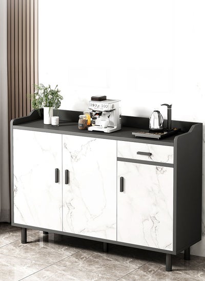 Buy Sharpdo Home Kitchen Dining Side Storage Cabinet Coffee Cabinet 100*34*93cm in Saudi Arabia