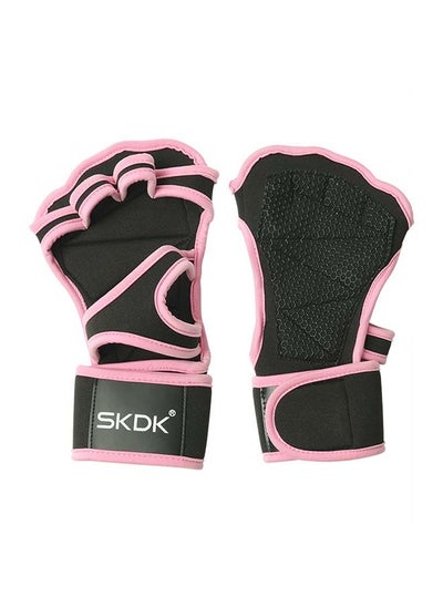 Buy Sports Cross Training Gloves Gym Hand Gloves With Anti-skid And Wear-resistant Comfortable Exercise Gloves and Breathable Gym Gloves Weight Lifting Gloves with Wear Easily in Saudi Arabia