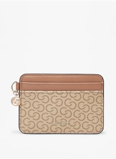 اشتري Monogram Print Cardholder في الامارات