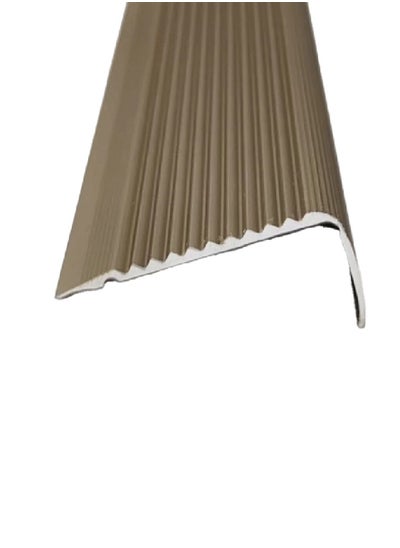 Buy High-Quality Aluminum Profile End Cap Matt Bronze 2.2 x 4.2 x 271 cm AL-EC-MB in Saudi Arabia