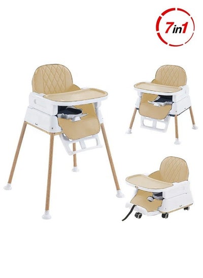 Buy Adjustable And Foldable, 5-Point Safety Belt Toddler Baby Dining Chair in Saudi Arabia