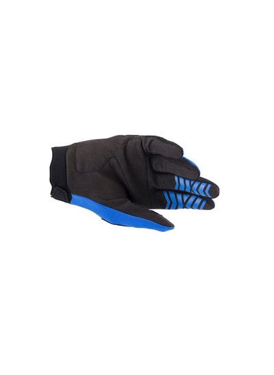 Buy Alpinestars Full Bore Gloves Blue Black Size Medium in UAE