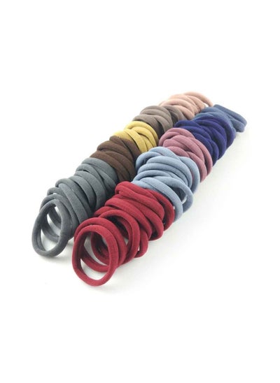 Buy 100-Piece Thick Hair Ties for Women Ponytail in UAE