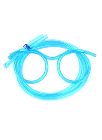 اشتري Fun Eyeglasses Eyewear Straw Crazy Design DIY Silly Transparent Funny Stylish Cartoon Gift for Kids Children Home Party Fesitival Holiday في السعودية