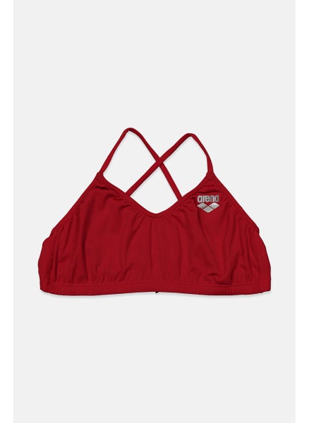 Buy Women Brand Logo Bikini Top, Reds in Saudi Arabia