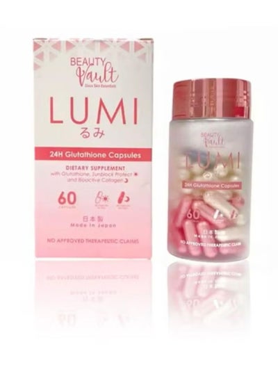 Buy Lumi 24 Hour Glutathione Capsules, 60 Capsules in Saudi Arabia