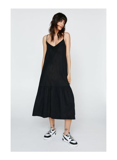 Buy Strappy Tiered Maxi Dress in Saudi Arabia