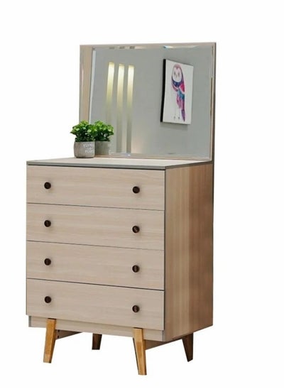 Buy Adrian Youth Dresser - Elegant and Simple Wooden Design with Modern Touches in Saudi Arabia