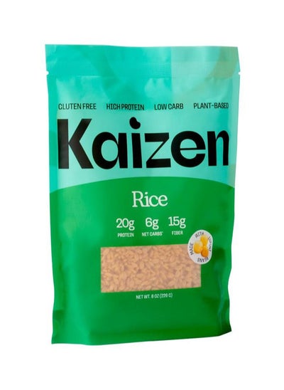 Buy Kaizen Low Carb Keto Rice - Gluten-Free, High Protein (20g), Keto Friendly, Plant Based, Made with High Fiber Lupin Flour in UAE