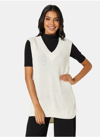 Buy Knit Sleeveless Pullover in Saudi Arabia