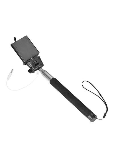 اشتري Adjustable Bluetooth Selfie Stick Black في السعودية