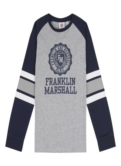 Buy Franklin and Marshall Vintage Stripe Long Sleeved T Shirt in Saudi Arabia