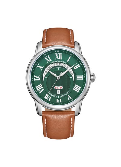 اشتري Men's Green  Dial Analog Watch - K24020-SLEH في الامارات