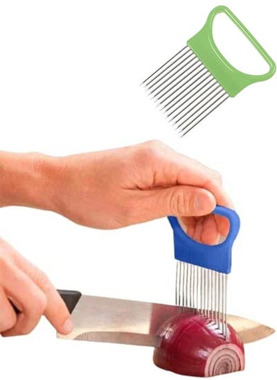 Buy Vegetable Tomato Onion Slicer Helper 2 Pieces in Egypt