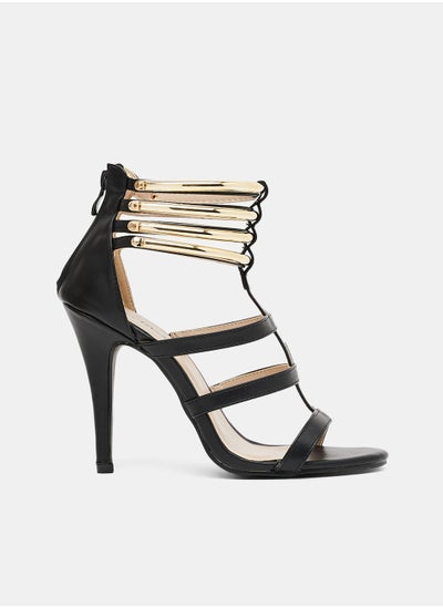 Buy Strappy High-Heel Sandals in Saudi Arabia