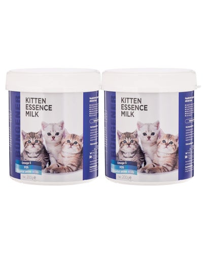 اشتري Kitten Essesnce Milk For New Born Old Weakened Cats 2X200g في الامارات