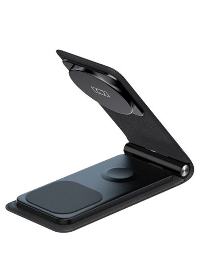 Buy Levelo Arch 3 in 1 Wireless Charging Stand - Black in UAE