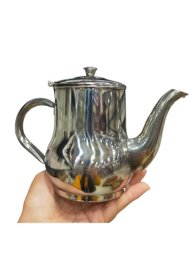 اشتري Stainless Steel Teapot 32 cm silver في مصر