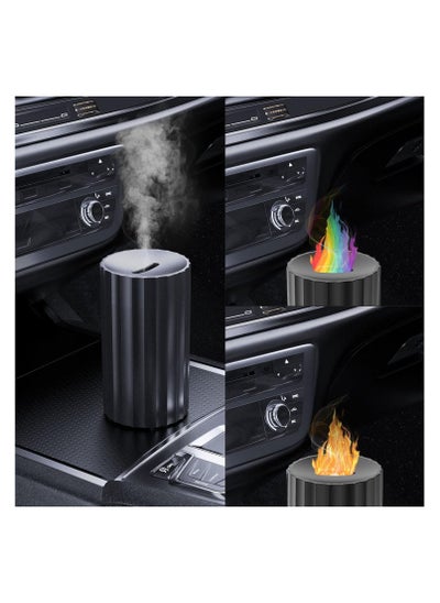 Buy Car Essential Oil Diffuser, Upgraded Aromatherapy Humidifier with 3 Modes & 7 Colorful Cute Diffuser USB Portable Diffuser USB Powered Aroma Device 100ml Mini Oil Diffuser for Car Office Bedroom in Saudi Arabia