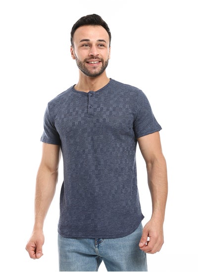 Buy Mens T- Shirt With Half Sleeves And Round Neck in Egypt