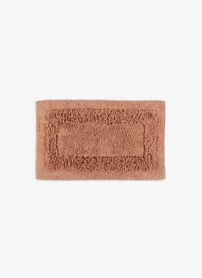 Buy Vaneda Tufted Bath Mat Beige -50x80cm in UAE