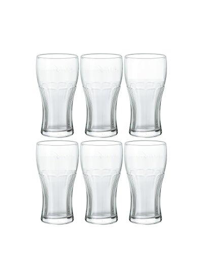 Buy 6 pcs acrylic cups - clear in Egypt