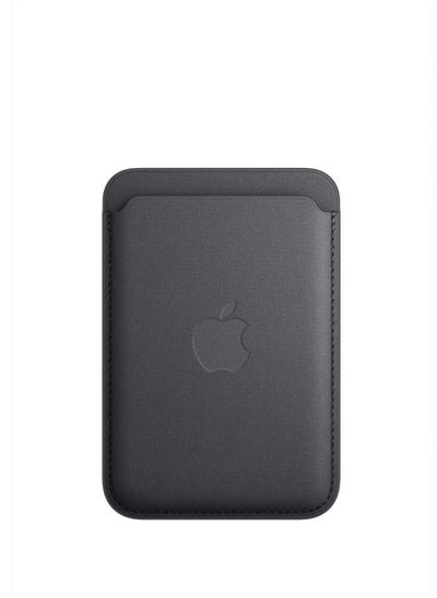 اشتري Apple iPhone FineWoven Wallet with MagSafe - Black في السعودية