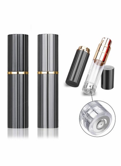 اشتري 2 Pcs 5ml Portable Aluminum Alloy Shell Mini Perfume Atomizer في الامارات