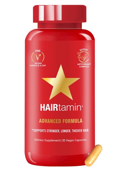 Buy Advanced Formula Hair Growth Hair Loss 30 Veggie Capsules in UAE