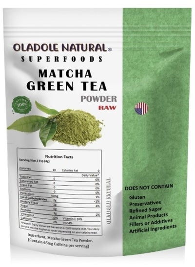 Buy Raw Matcha Green Tea Powder 100 g in Saudi Arabia