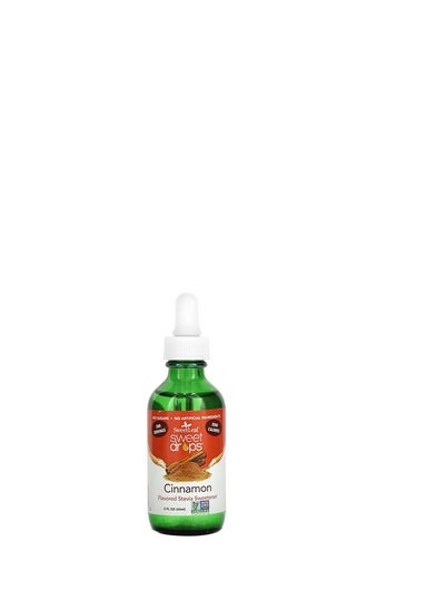 اشتري Wisdom Natural, SweetLeaf، قطرات حلوة، قرفة، 2 أونصة سائلة (60 مل) في الامارات