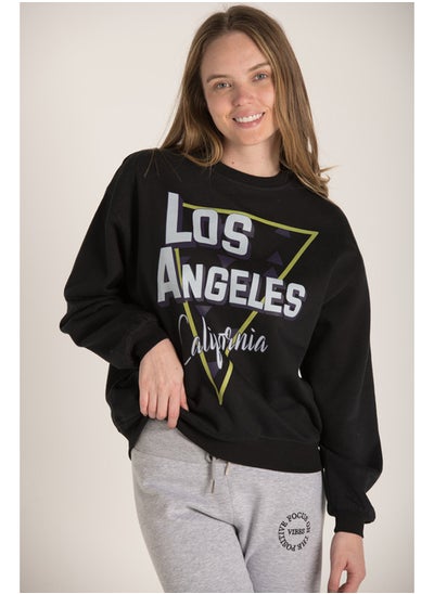 اشتري LOS ANGELES PRINT SWEATSHIRT في مصر