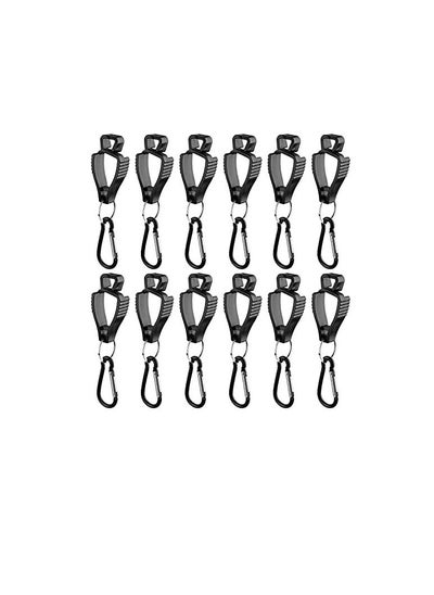 Buy 12 Pack Glove Grabber Clip Holder work Safety Clip Glove Keeper, Guard Labor Worker Glasses Helmets Hanger Clamp Grabber Catcher in UAE