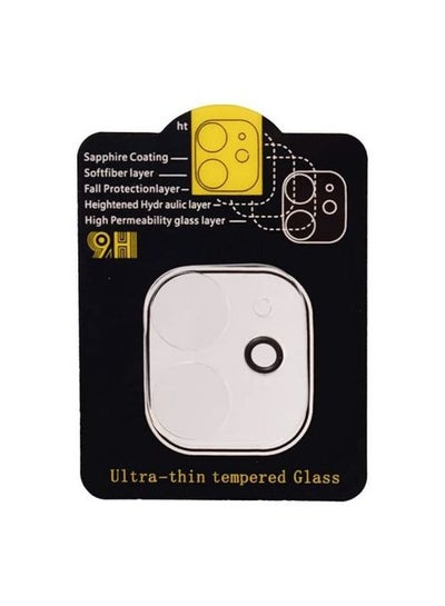 Buy iPhone 11 / 12 / 12 Mini Glass Camera Protector - High-Quality Glass to Protect Your Camera Lens - Clear in Egypt