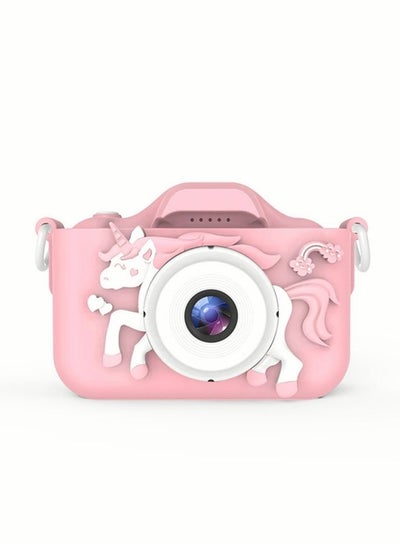 Buy Children's digital camera Unicorn camera X5S pink camera in Saudi Arabia