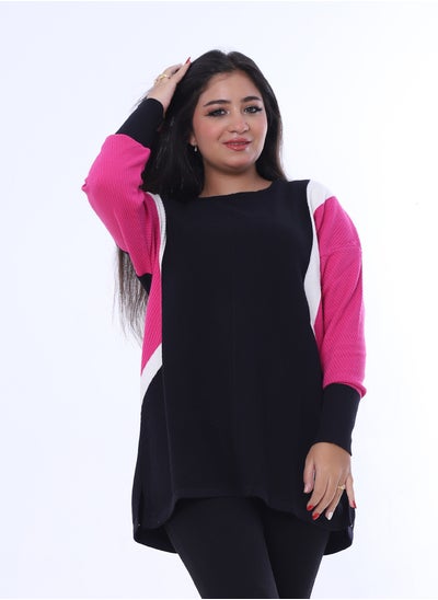 Buy Plain pullover_Black in Egypt