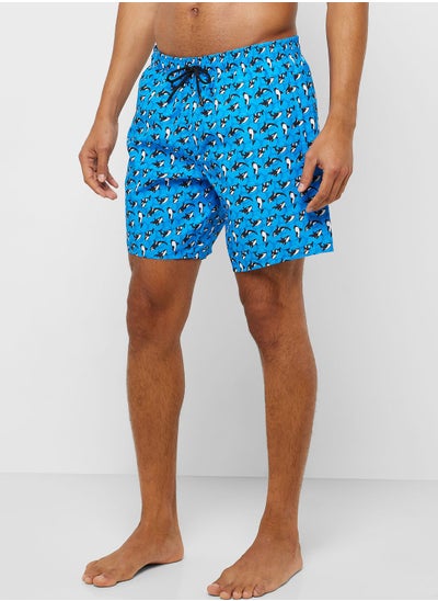 اشتري Printed Swim Shorts في الامارات