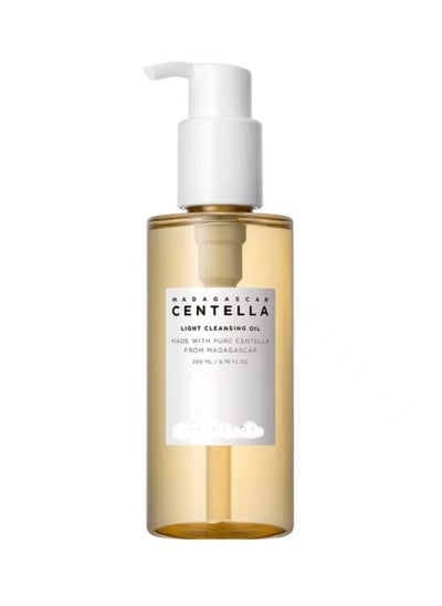 Buy SKIN1004 Madagascar Centella Light Cleansing Oil, 200ml | Deep Cleansing | Gentle and Non-Irritating Formula | Removes Makeup and Impurities | Moisturizes Skin in Saudi Arabia