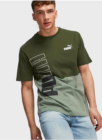 Buy Power Colorblock T-Shirt in Saudi Arabia