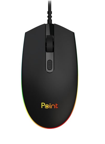 Buy Point GAMING MOUSE  WITH LED rgb PT-36  POINT in Egypt