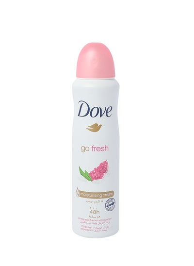 Buy Dove Go Fresh Pomgranate & Lemon Verbena scent spray 150ml in UAE