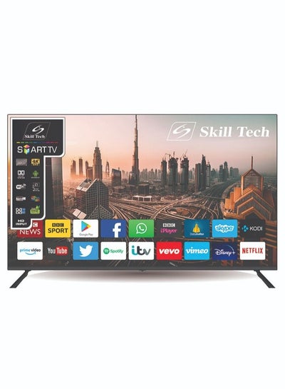Buy SK5050S4KFL Skill Tech 50 INCH SMART FRAMELESS 4K UHD LED TV in UAE