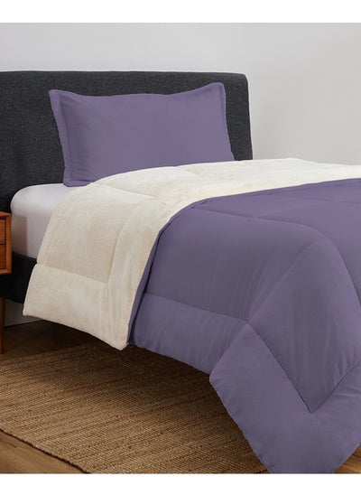 Buy Sosoft 2 Piece Winter Comforter Set Purple Full Size in Saudi Arabia