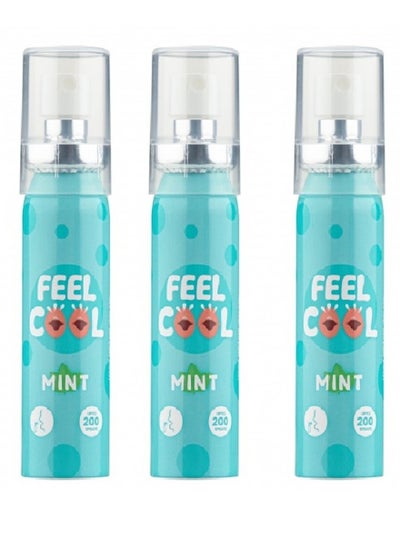 Buy 3 Pieces of Mouth Freshener With Mint 3*20 ml in Saudi Arabia