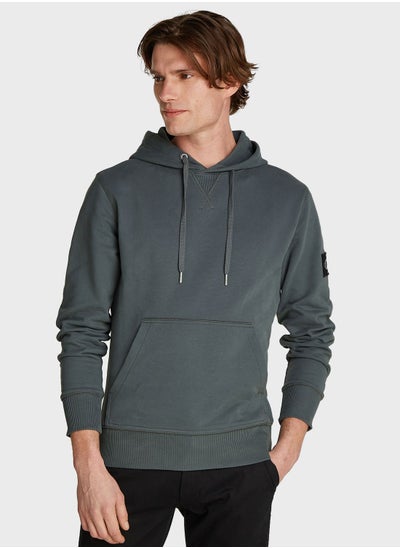 Buy Logo Badge Hoodie in UAE